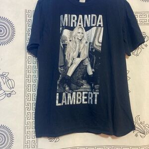 Miranda Lambert Tour T-Shirt // Silver Glitter